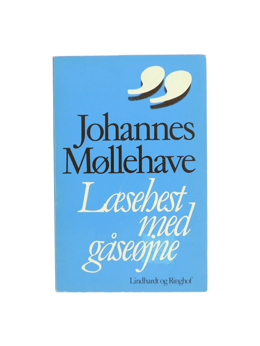 Forsiden af Læsehest med gåseøjne af Johannes Møllehave