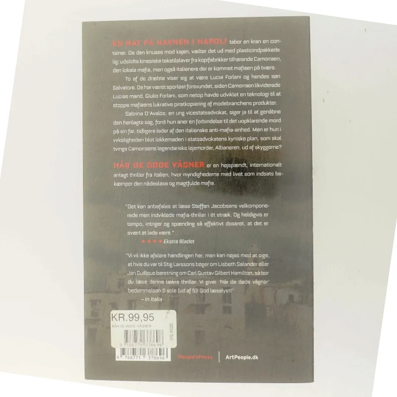 Når de døde vågner : spændingsroman af Steffen Jacobsen (f. 1956) (Bog)