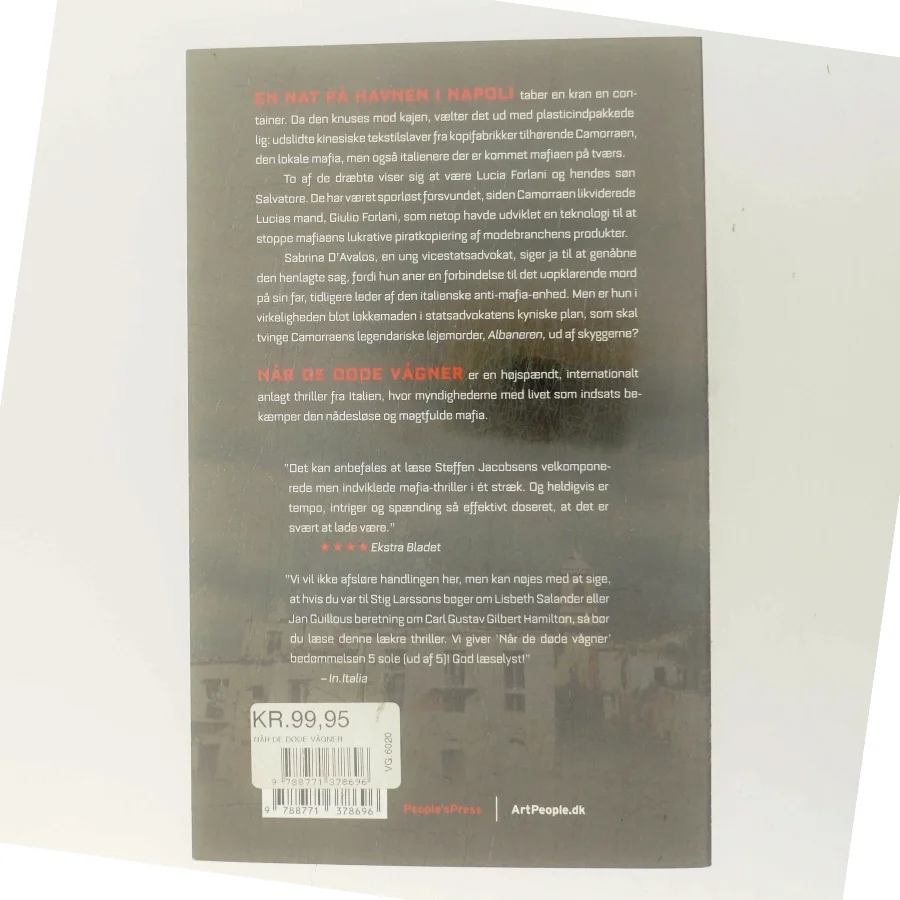 Når de døde vågner : spændingsroman af Steffen Jacobsen (f. 1956) (Bog)