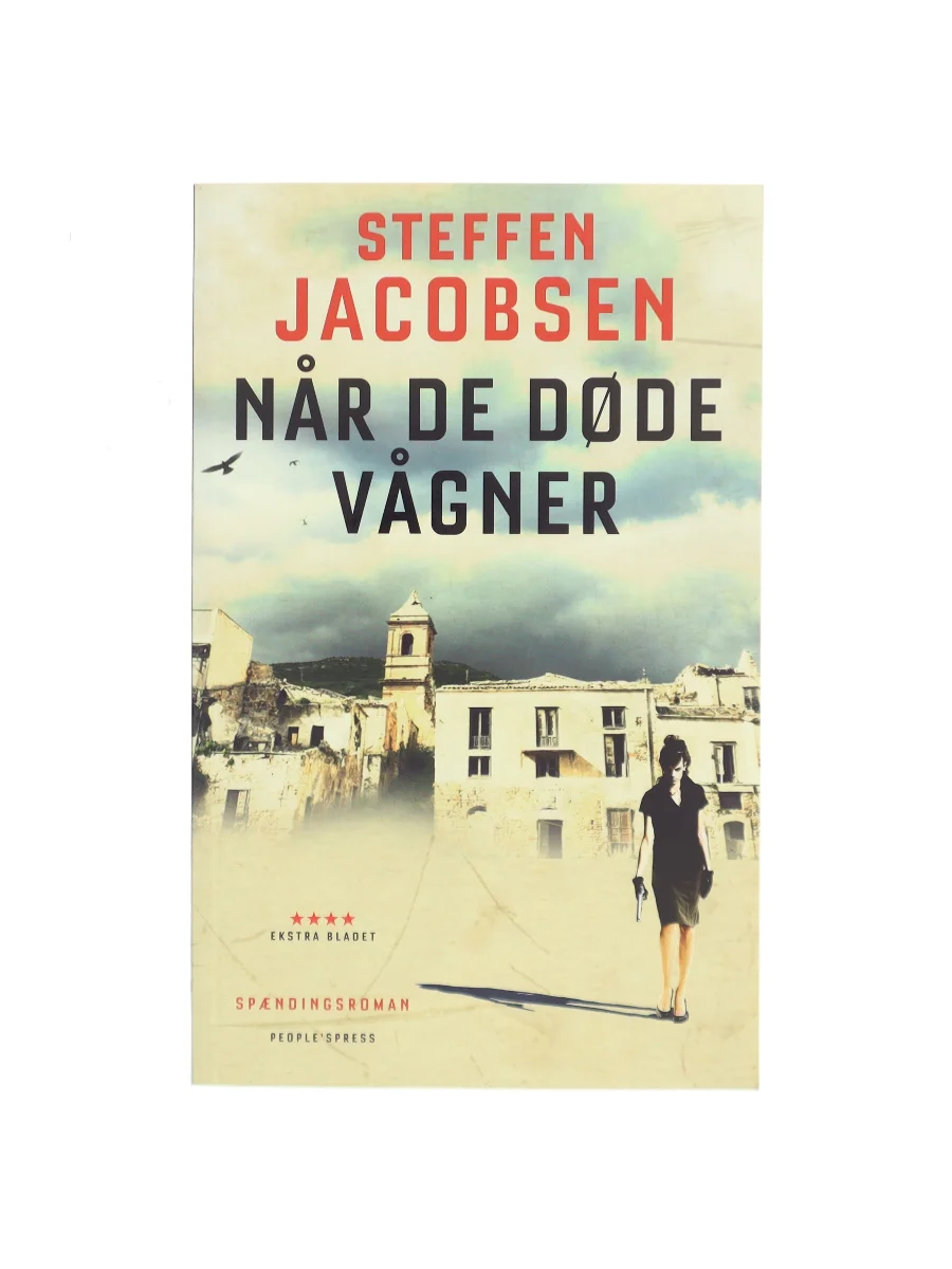Forsiden af Når de døde vågner af Steffen Jacobsen
