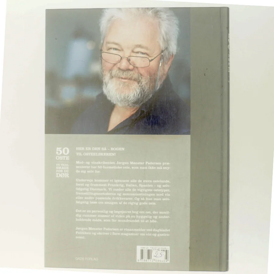 50 oste du skal smage før du dør af Jørgen Mønster Pedersen (Bog)