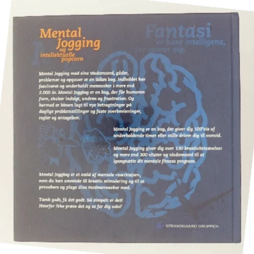 Mental Jogging og intellektuelle popcorn (Bog)