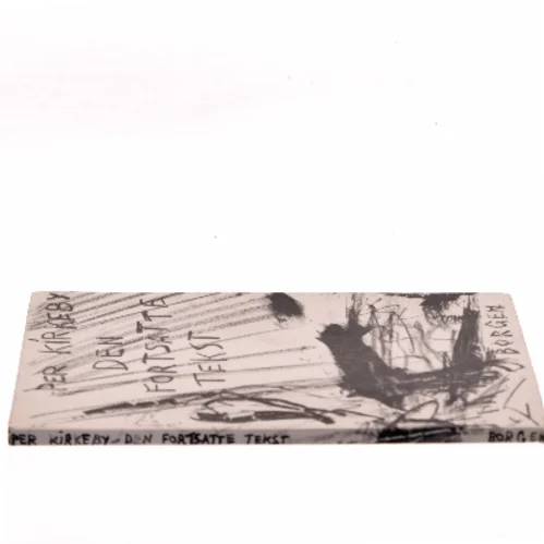 Den Fortsatte Tekst af Per Kirkeby (Bog)