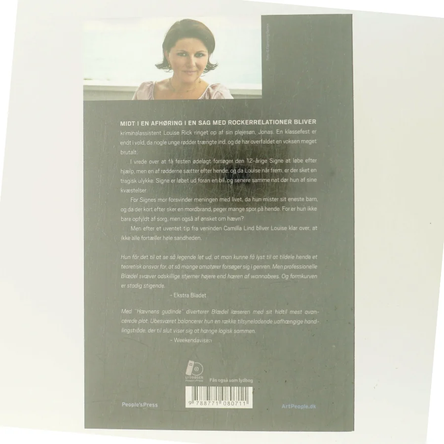 Hævnens gudinde : krimi af Sara Blædel (Bog)