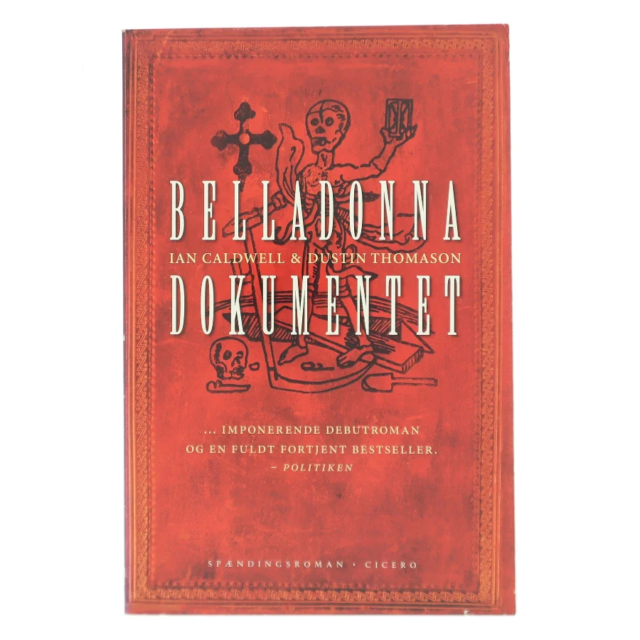 Belladonna Dokumentet af Ian Caldwell & Dustin Thomason (Bog)