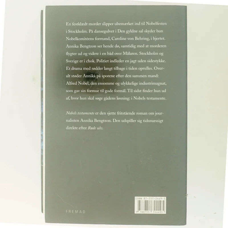 Nobels testamente af Liza Marklund (Bog)