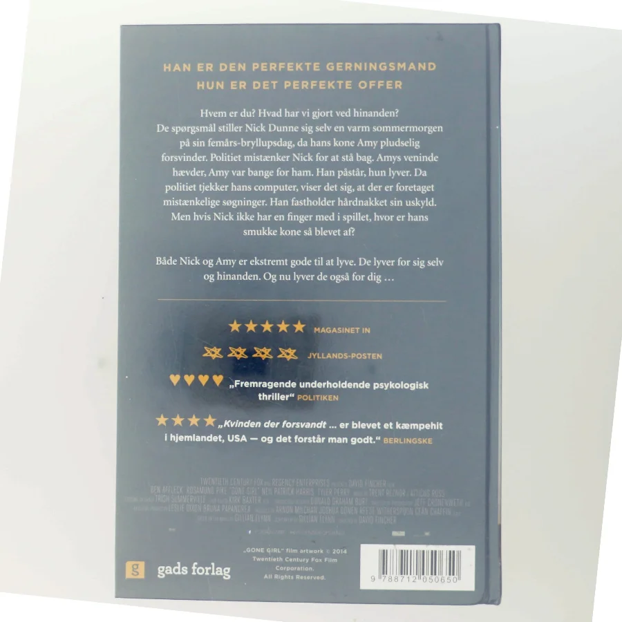 Kvinden der forsvandt af Gillian Flynn (Bog)