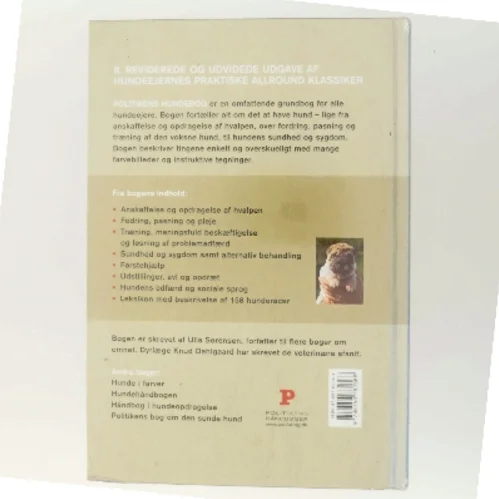 Politikens hundebog af Ulla Sørensen (f. 1935) (Bog)
