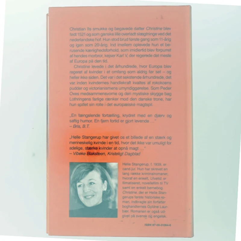 Roman 'Christine' af Helle Stangerup fra Gyldendal