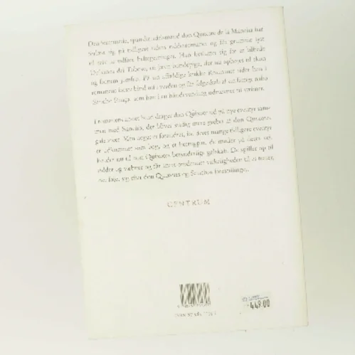 Den sindrige ridder Don Quixote de la Mancha. Bind 2 af M. de Cervantes Saavedra (Bog)