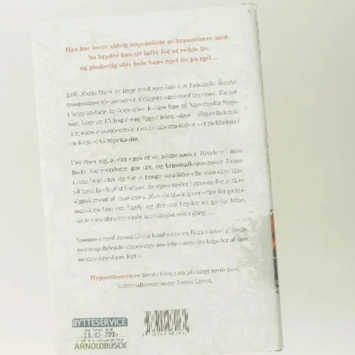 Hypnotisøren af Lars Kepler (Bog)