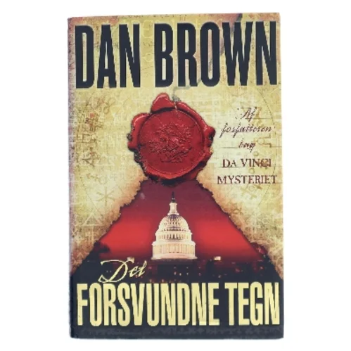 Det forsvundne tegn af Dan Brown (Bog)