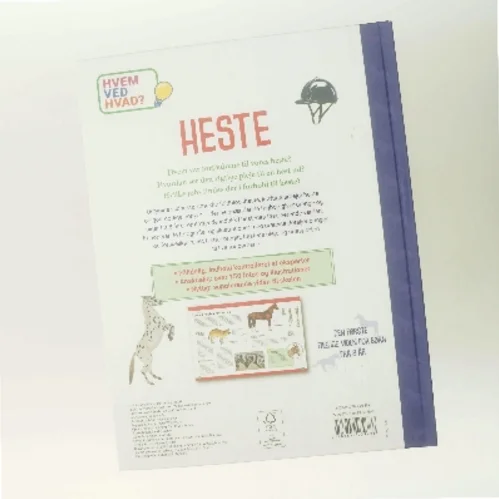 HVEM VED HVAD? - HESTE - fra anatomi til hovedtøj af Susanne Gernhäuser (Bog)