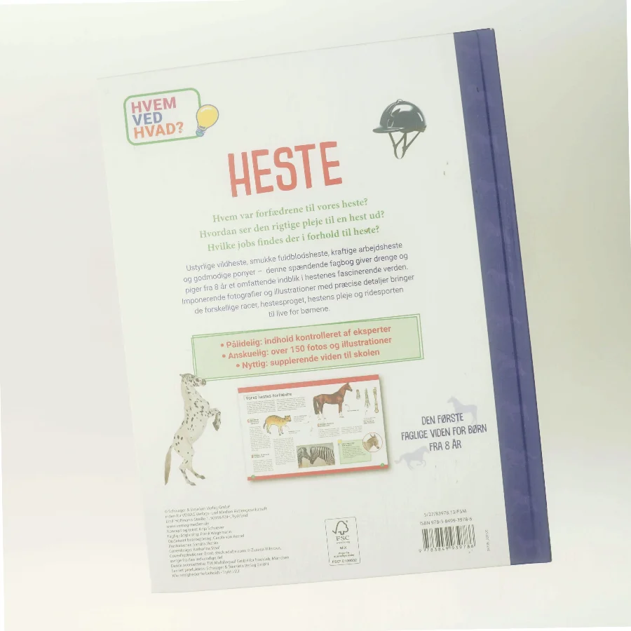 HVEM VED HVAD? - HESTE - fra anatomi til hovedtøj af Susanne Gernhäuser (Bog)