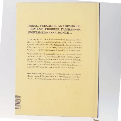 Under bjælken : et portræt af Kronprins Frederik af Jens Andersen (f. 1955) (Bog)