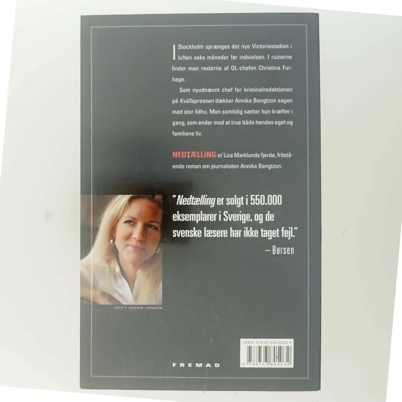 Nedtælling af Liza Marklund (Bog)