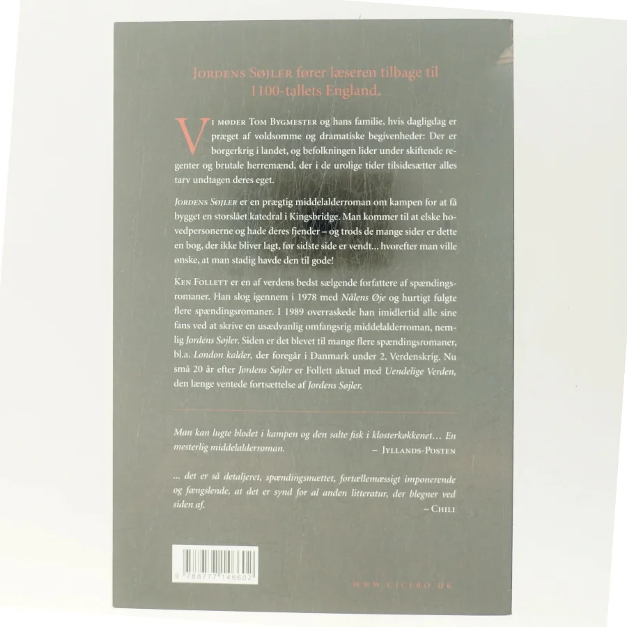 Jordens SÃ¸jler af Ken Follett (Bog)
