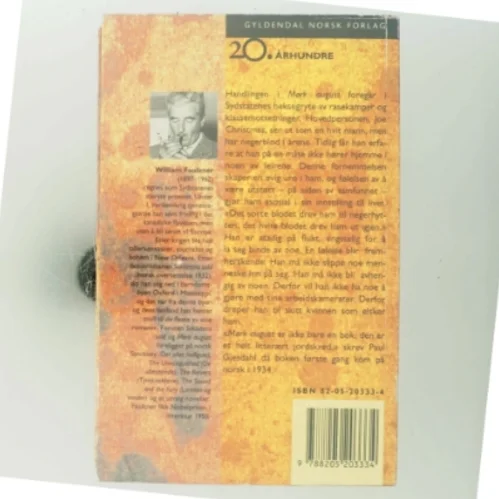 Mørk August af William Faulkner (Bog)