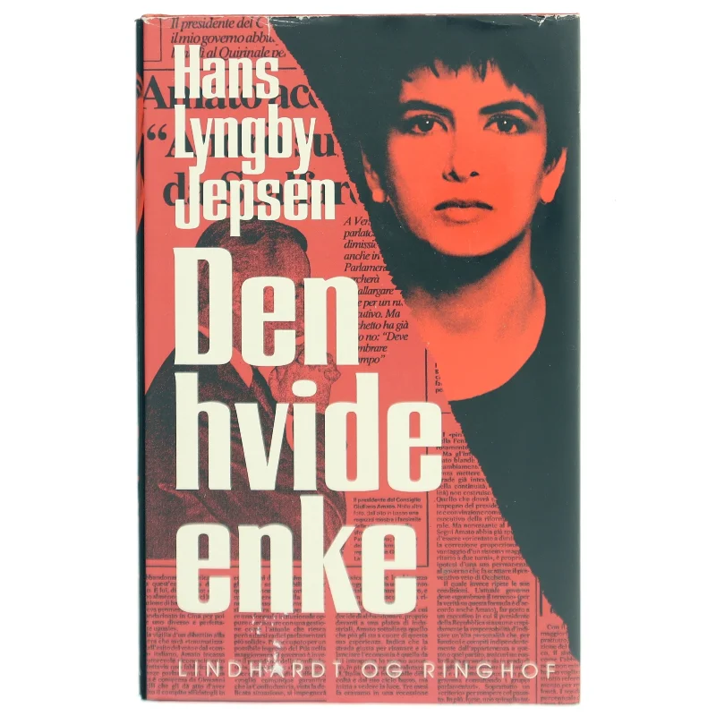 Den hvide enke : roman af Hans Lyngby Jepsen (Bog)