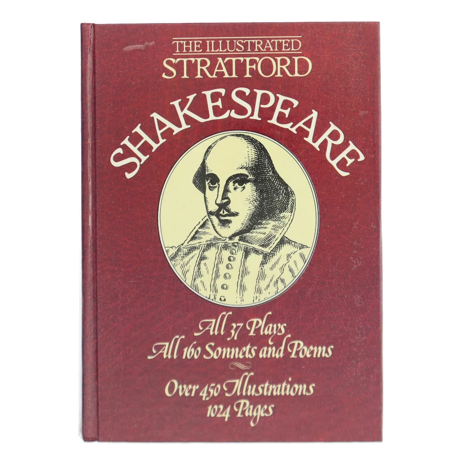 The illustrated Stratford Shakespeare af William Shakespeare (Bog)
