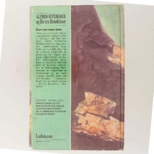 Den nervøse løve af Alfred Hitchcock (Bog)