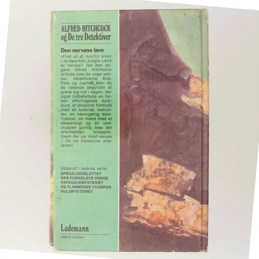 Den nervøse løve af Alfred Hitchcock (Bog)