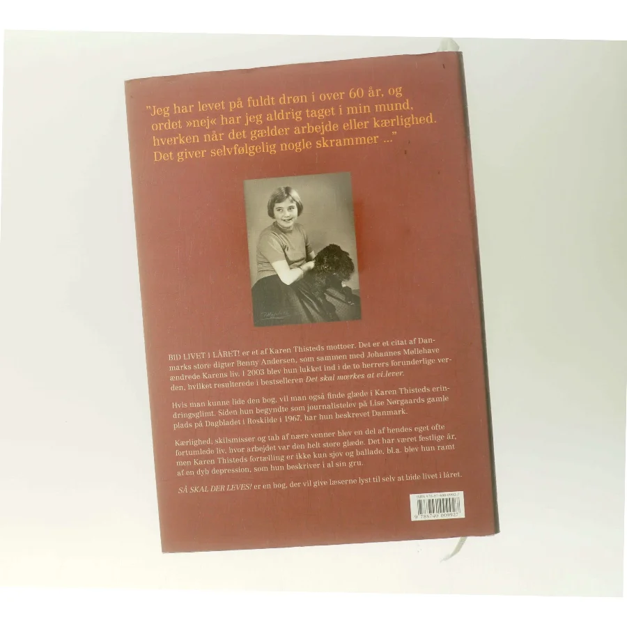 Så skal der leves! af Karen Thisted (f. 1946) (Bog)