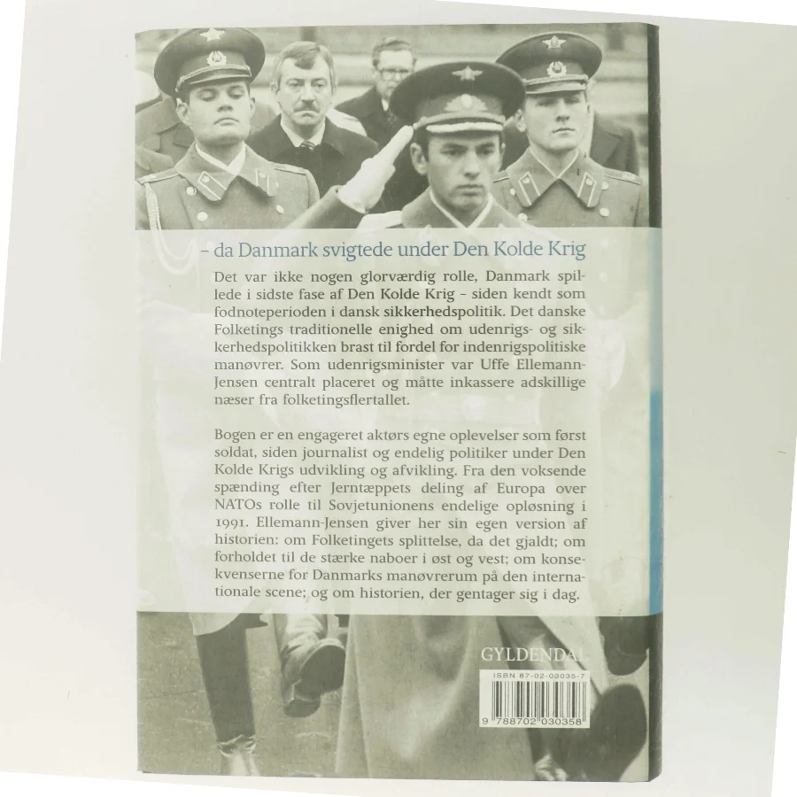 Fodfejl : da Danmark svigtede under Den Kolde Krig af Uffe Ellemann-Jensen (Bog)