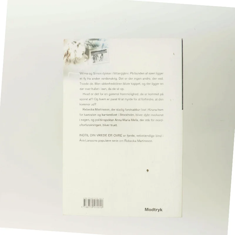 Indtil din vrede er ovre af Åsa Larsson (Bog)