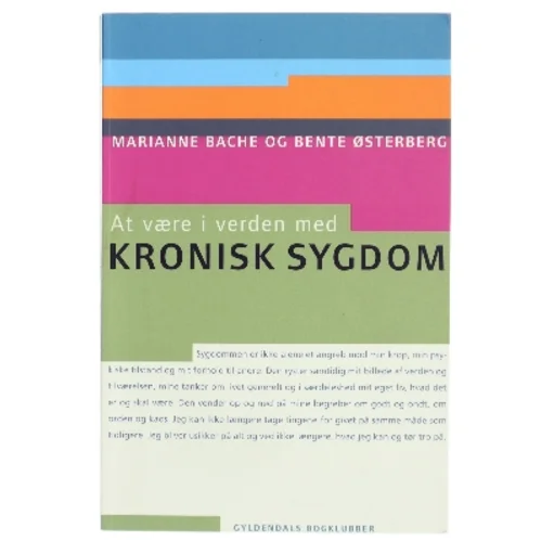 At være i verden med kronisk sygdom (Bog)