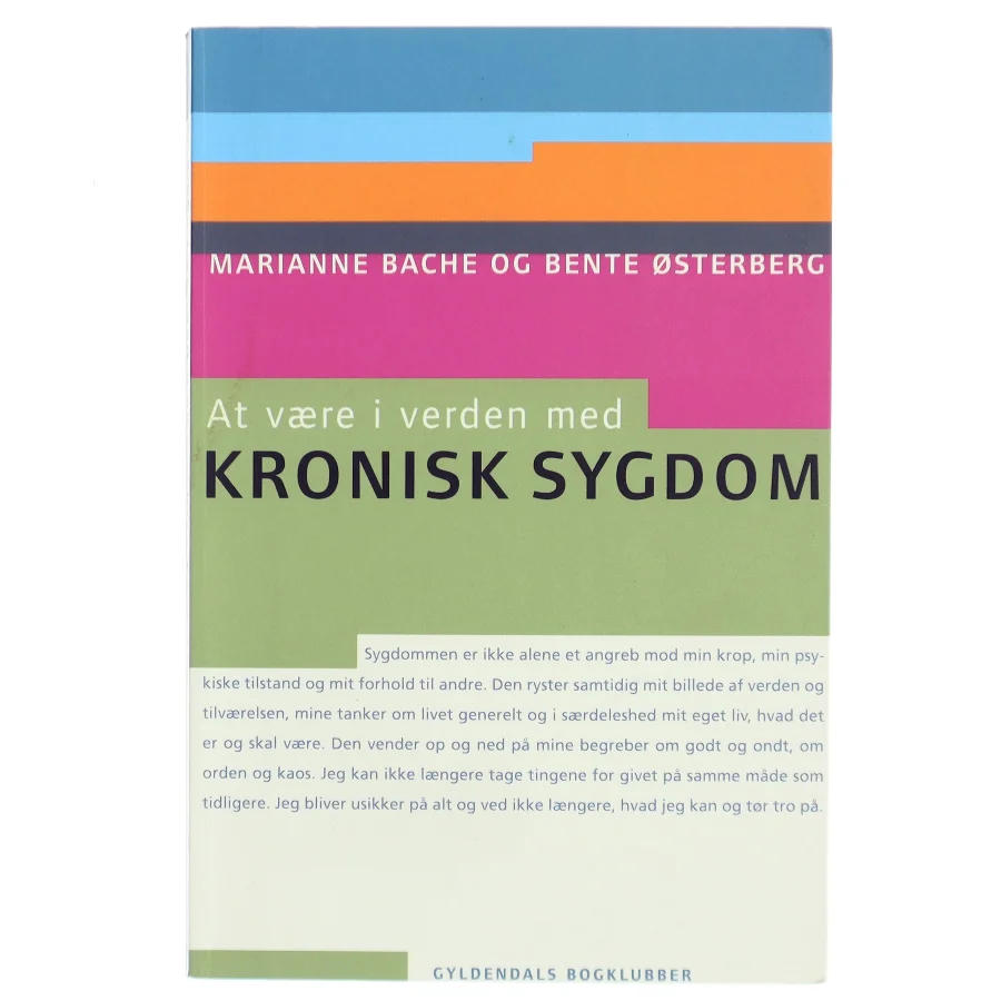 At være i verden med kronisk sygdom (Bog)
