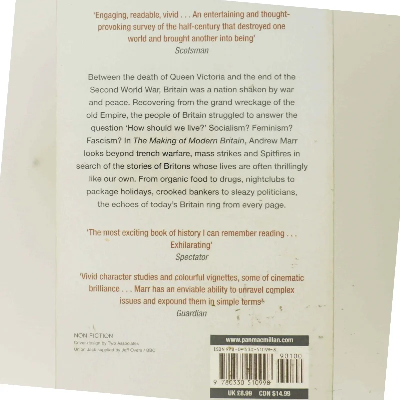 The making of modern Britain af Andrew Marr (Bog)