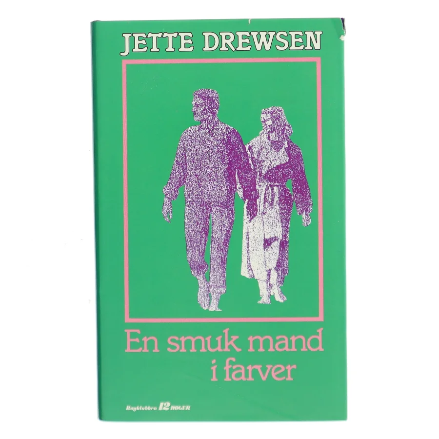 En smuk mand i farver