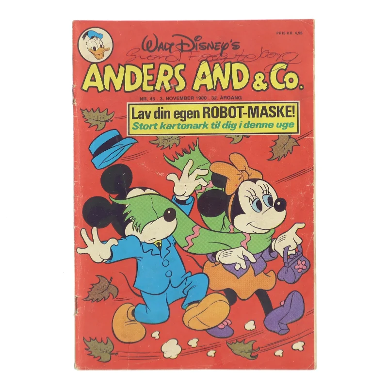 Walt Disney's Anders And & Co. (Bog)