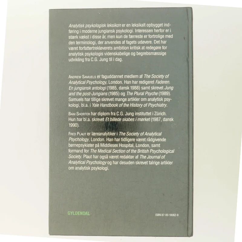 Analytisk Psykologisk Leksikon af Andrew Samuels (Bog)