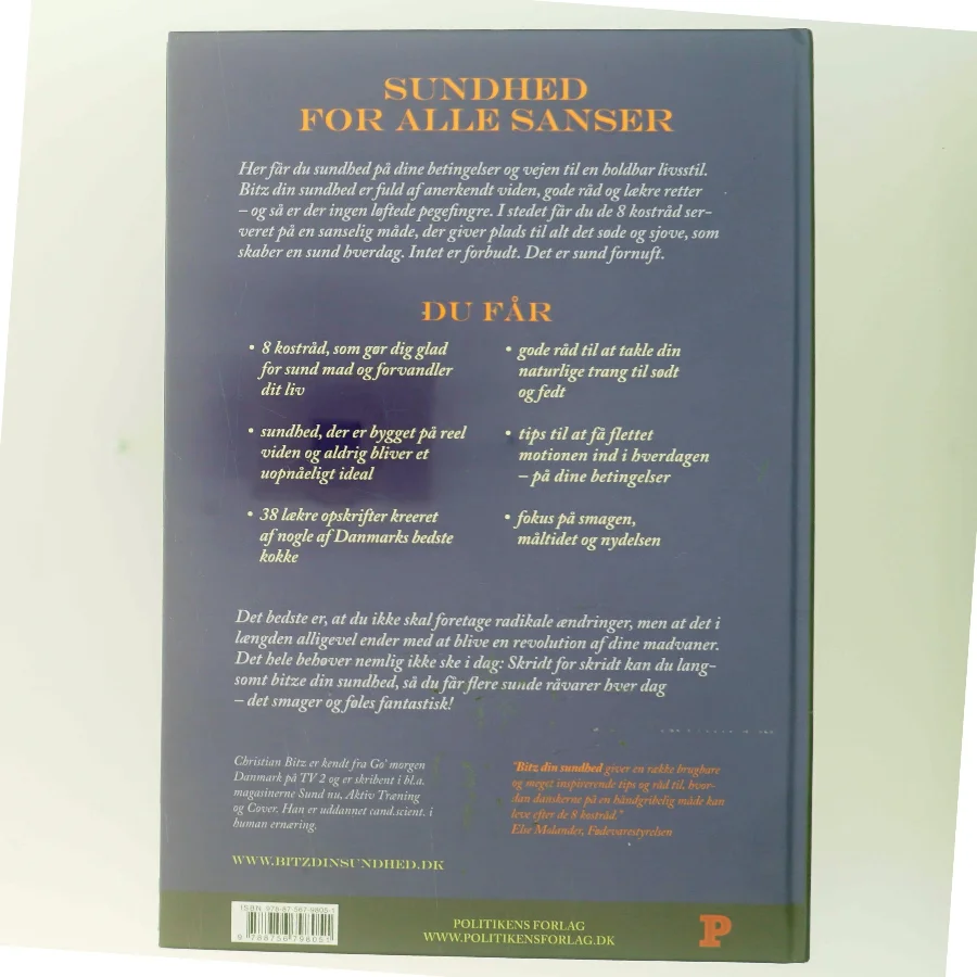 Bitz din sundhed bog fra Christian Bitz