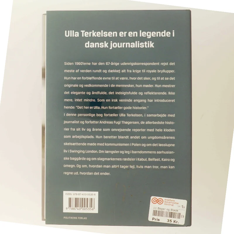 Vi kan sove i flyvemaskinen bog fra Politikens Forlag