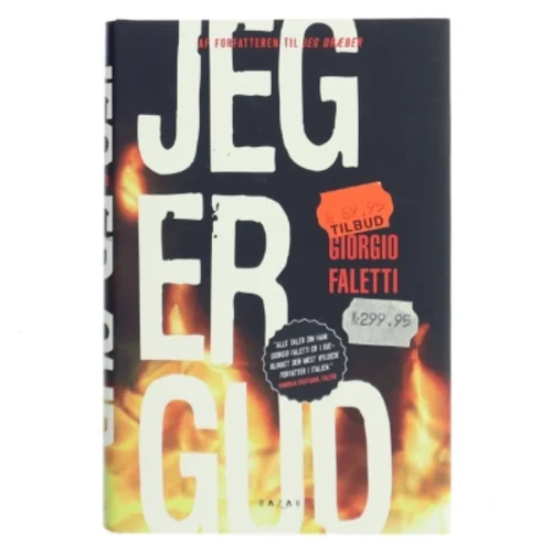 Jeg er gud af Giorgio Faletti (Bog)