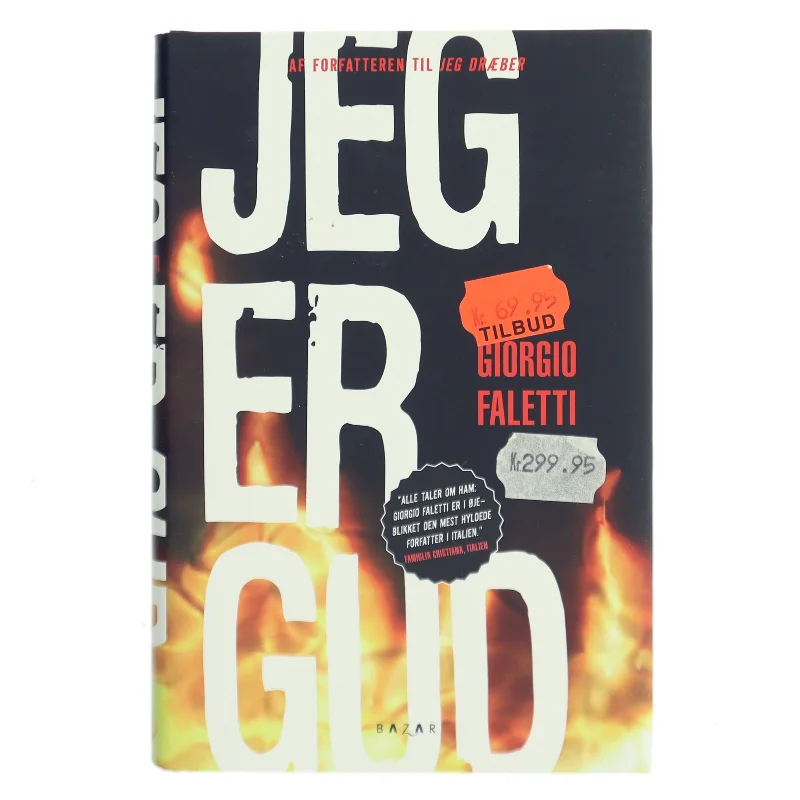 Jeg er gud af Giorgio Faletti (Bog)