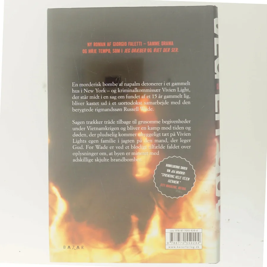 Jeg er gud af Giorgio Faletti (Bog)