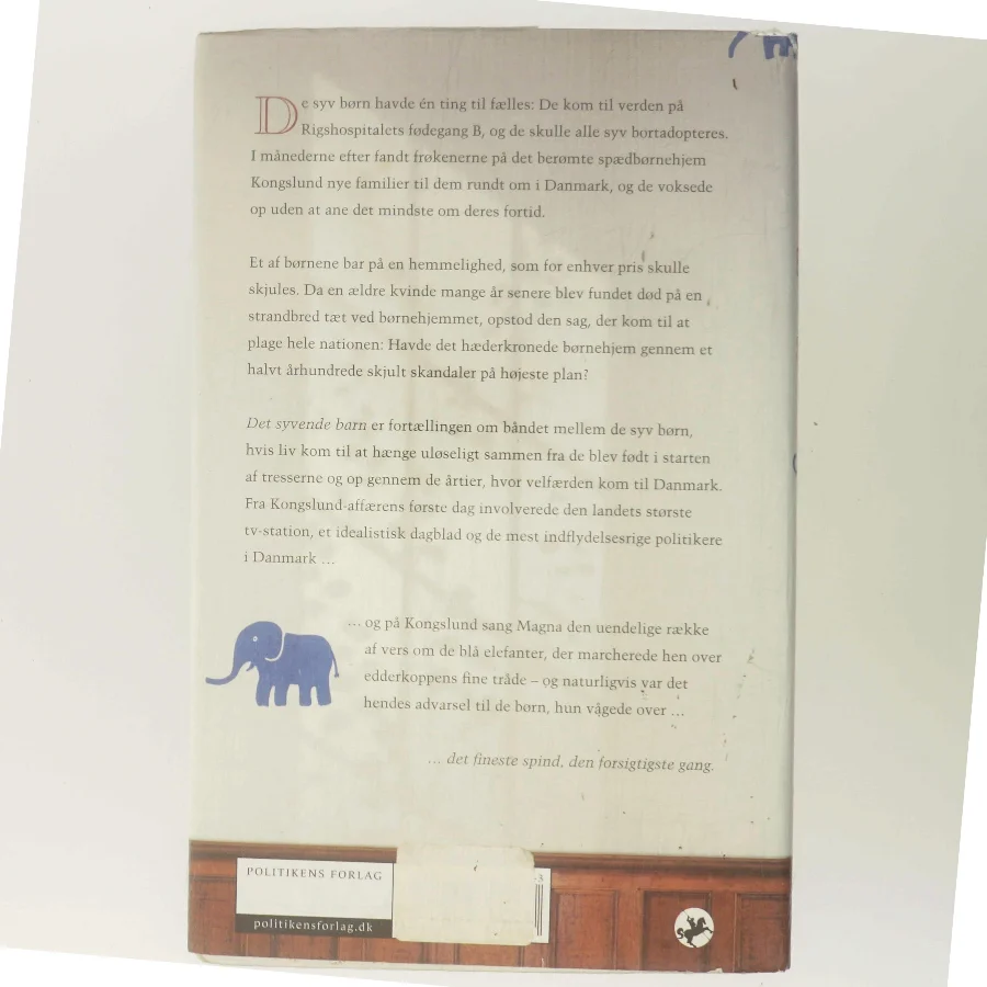 Det Syvende Barn af Erik Valeur (Bog)