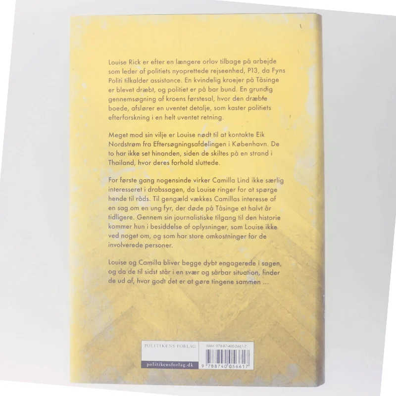 Den tavse enke af Sara Blædel (Bog)