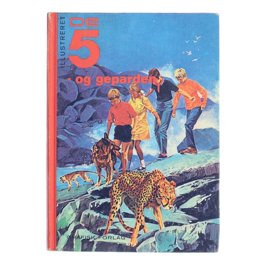 De 5 og geparden af Ukendt (Bog)