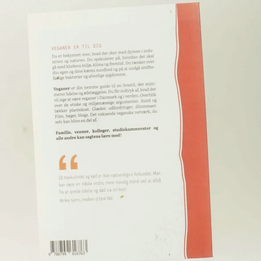 Veganer : sådan kommer du i gang : for dyrene, kloden og sundheden af Karin Elrød (Bog)