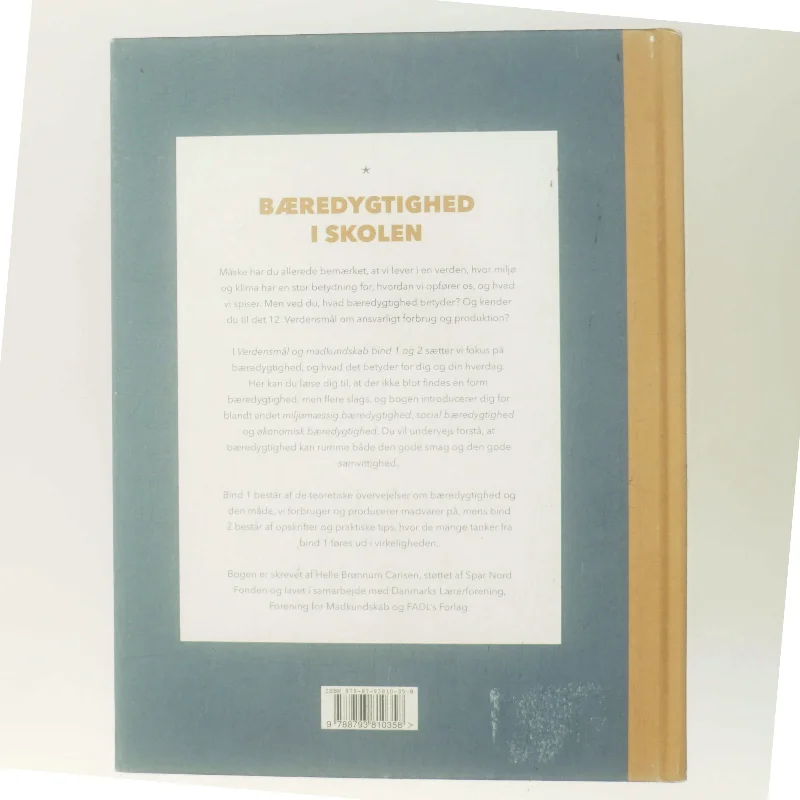 Verdensmål og madkundskab - bind 2 : Bæredygtighed i praksis af Helle Brønnum Carlsen (Bog)