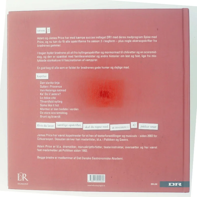 Spise med Price sæson 2 (Bog)