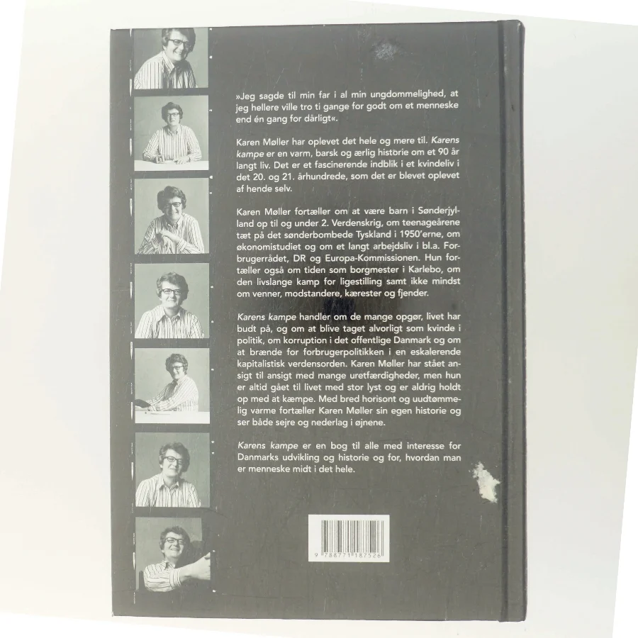 Karens kampe : som jeg husker dem af Karen Møller (f. 1927) (Bog)