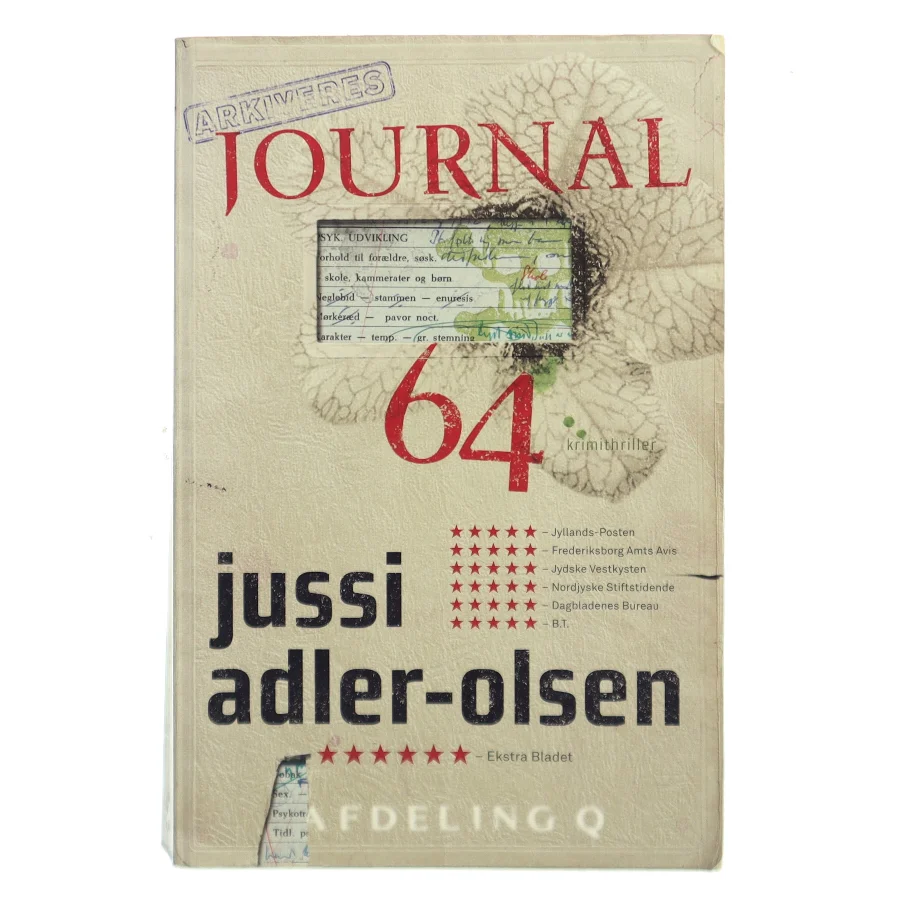 Journal 64 : krimithriller af Jussi Adler-Olsen (Bog)