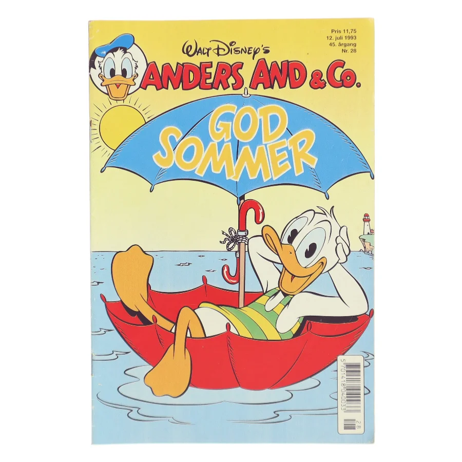 Anders And & Co. - God Sommer af Walt Disney (Bog)