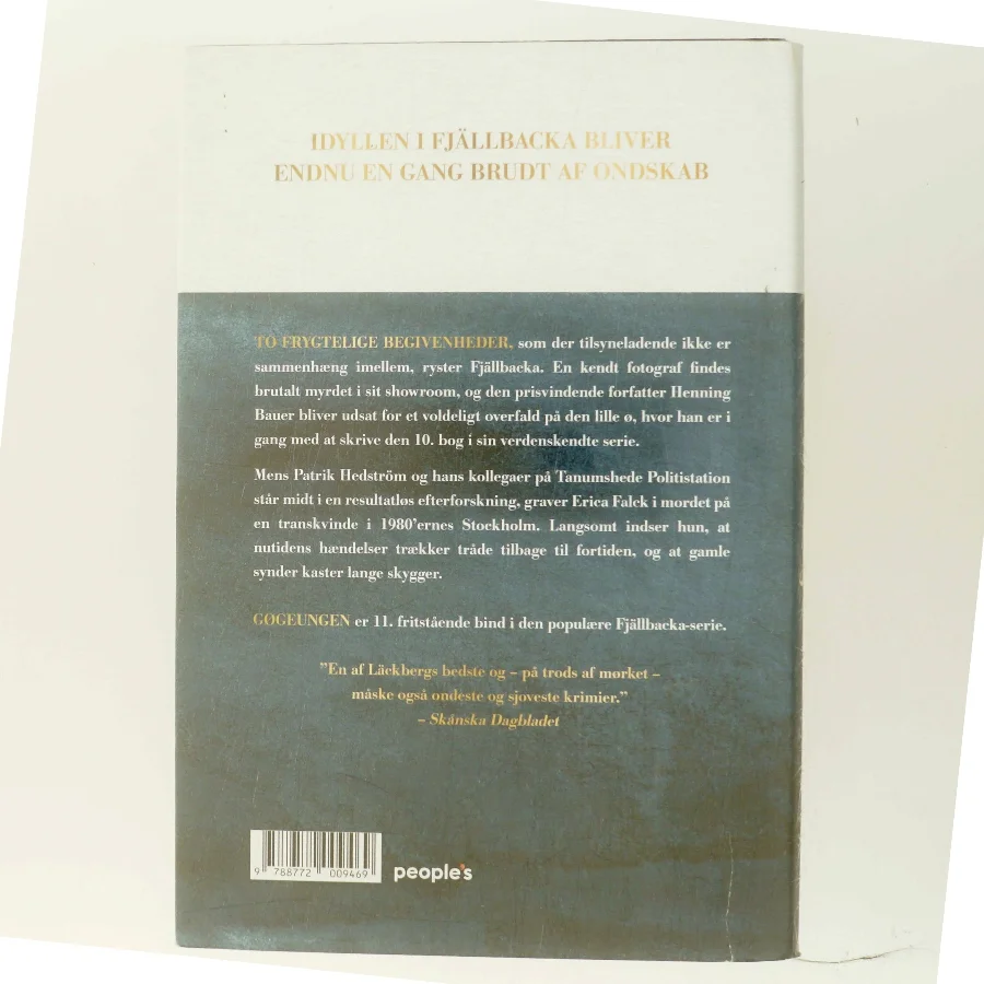 Gøgeungen : krimi af Camilla Läckberg (Bog)